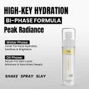 TNW The Natural Wash Radiant Glow Bi-Phase Toner Serum Spray (100 ml)