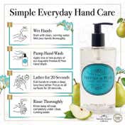 NATURALLY EUROPEAN Somerset Freesia & Pear Hand Wash (500 ml)