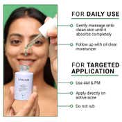 Sereko Anti Acne Calming Serum with 2% Salicylic Acid and 3% Azelaic Acid (30 ml)