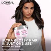 L'Oreal Paris Glycolic Gloss Hair Mask with Glycolic Acid for Ultra Gloss (200 g)