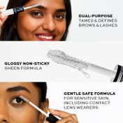 Makeup Revolution Relove Glossy Fix Clear Brow Gel And Mascara - Clear (2 ml)