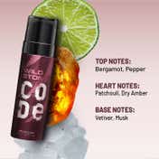 Wild Stone Code Iridium Body Perfume For Men (150 ml)