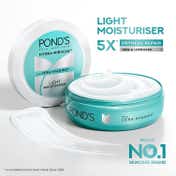 POND'S Light Moisturiser with Cera-Hyamino for 5X Dryness Repair for Soft Smooth Skin (300 ml)