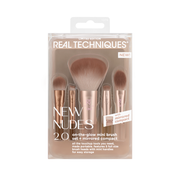 Real Techniques New Nudes On-The -Glow Mini Brush Set (5 pcs)