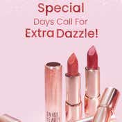 Swiss Beauty More Than Glitter Lipstick - Shine Mauve (3 g)