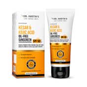 Dr. Sheth's Kesar & Kojic Oil-Free Sunscreen SPF 50+ PA++++ In-Vivo Tested For Pigmentation (30g)