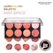 Makeup Revolution Ultra Blush Palette - Hot Spice (12.8 g)
