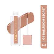 TNW The Natural Wash Comfy Matte Liquid Lipstick, Weightless, Hydrating - 04 Ballroom Secret (3 ml)