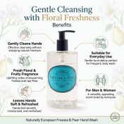 NATURALLY EUROPEAN Somerset Freesia & Pear Hand Wash (500 ml)