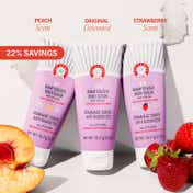 First Aid Beauty Smooth + Juicy Scrub Kit - OG, Peach, Strawberry (3 pcs)
