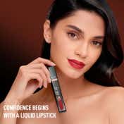 Renee Stay with Me Matte Transferpoof Liquid Lipstick - Loco for Cocoa (6 ml)