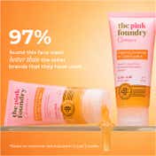 The Pink Foundry Brightening & Exfoliating Vit-C Daily Face Wash (40 ml)