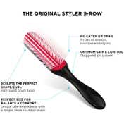 Denman Large Styling Brush D4 - Red