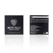 PAC Matte Touch Compact Powder Buildable Coverage Lightweight Sweat Resistant - 120 Beige (12 g)