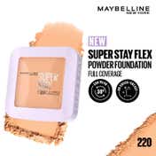 Maybelline New York Super Stay 30H Flex Powder Foundation - 220 (9 g)