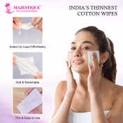 Majestique Ultra Wipes Face Makeup Removing Cotton Tissues Box (1000 pcs)