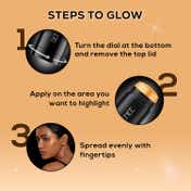 RENEE Hot Shot Face & Body Glowstick - Golden (30 g)