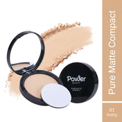 Power Beauty Pure Matte Compact - Ivory 01 (9 g)