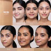 FAE BEAUTY Face Card 4-in-1 Super Serum Skin Tint Trial Kit, Shade - Light (6 pcs)