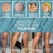 The Sass Bar Black Sesame Mochi Sorbet Scrub (150 g)