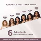 Tash Hair Twirl Automatic Cordless Hair Curler - Blush (1 Pcs)