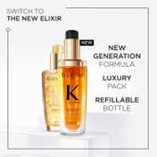 KERASTASE Elixir Ultime Hair Oil-In-Serum Refillable 2x Shinier Hair (75 ml)