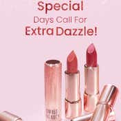 Swiss Beauty More Than Glitter Lipstick - Glitz Pink (3 g)