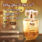 Plum BodyLovin' Smokin' Vanilla Eau De Parfum - Long Lasting Vanilla Perfume (50ml)