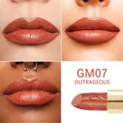 Oulac Metallic Shine Lipstick - GM07 Outrageous (4.3 g)