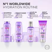 L'Oreal Paris Hyaluron Moisture 72H Moisture Filling Shampoo with Hyaluronic Acid (200 ml)