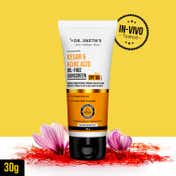 Dr. Sheth's Kesar & Kojic Oil-Free Sunscreen SPF 50+ PA++++ In-Vivo Tested For Pigmentation (30g)