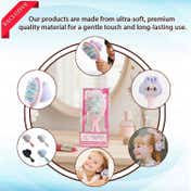 Majestique Mini Cartoon Travel Friendly Hair Brush for Kids