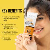 Dr. Sheth's Centella & Niacinamide Oil-Free Matte Sunscreen SPF 50+ PA++++ (50 g)