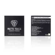 PAC Matte Touch Compact Powder Buildable Coverage Lightweight Sweat Resistant - 100 Ivory (12 g)
