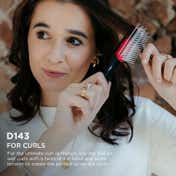 Denman Small Styling Curl Brush D143 - Red