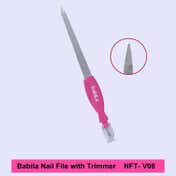 Babila Set of Large Nail Clipper & Nail File NCF-V058 (2 pcs)