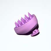 Alan Truman Mini Scalp Sos Shampoo & Massage Brush - Purple