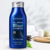 Mancode Zinc + Menthol Anti-Dandruff Shampoo for Men (400 ml)