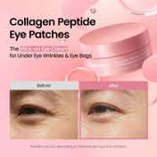 Biodance Collagen Peptide Eye Patches for Wrinkles Smile Lines & Anti-Aging Care (85 g)