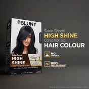 BBlunt Salon Secret High Shine Conditioning Hair Colour - 1 Natural Black (130 g)