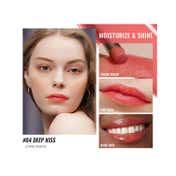 Oulac Moisture Shine Lipstick - 04-Deep Kiss (4 g)