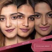 Faces Canada Weightless Matte Lipstick, Pigmented and Hydrated Lips - Fuschia Wave 02 (4.5 g)