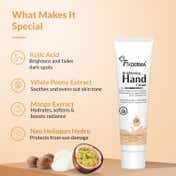 Fixderma Brightening Hand Cream with SPF 50 Hand Moisturizer for Dry, Rough & Itchy Hands (30g)