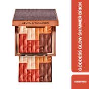 Revolution Pro Goddess Glow Shimmer Brick Face Palette - Deserted (8 g)