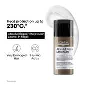 L'OREAL PROFESSIONNEL Absolut Molecular Deep Repairing Leave-In Cream For Damaged Hair (100 ml)
