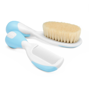Chicco Brush And Comb Set - Light Blue (2 pcs)