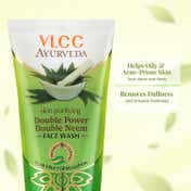 VLCC Double Power Double Neem Skin Purifying Face Wash (100ml)