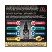 Man Arden 7X Hydra Sport Beard Oil For Beard Growth & Nourishment (30ml)