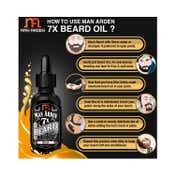 Man Arden 7X Musk Beard Oil For Beard Growth & Nourishment (30ml)