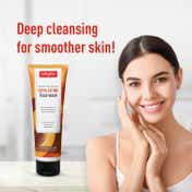 Sirona Natural Exfoliating Facial Cleaner With Apricot & Flaxseed Extracts Facewash (125ml)